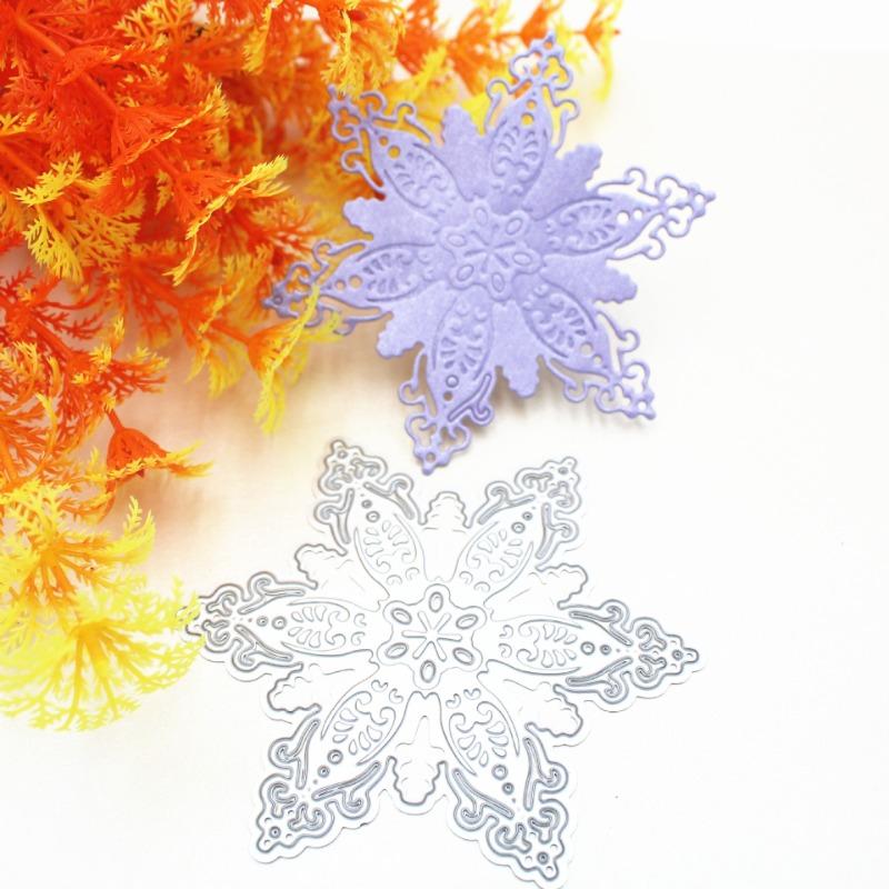Cutting Die Scrapbook Etching Knife Die Snowflake Embossing Carbon Steel Knife Die Paper Art Knife Die Cut Dies