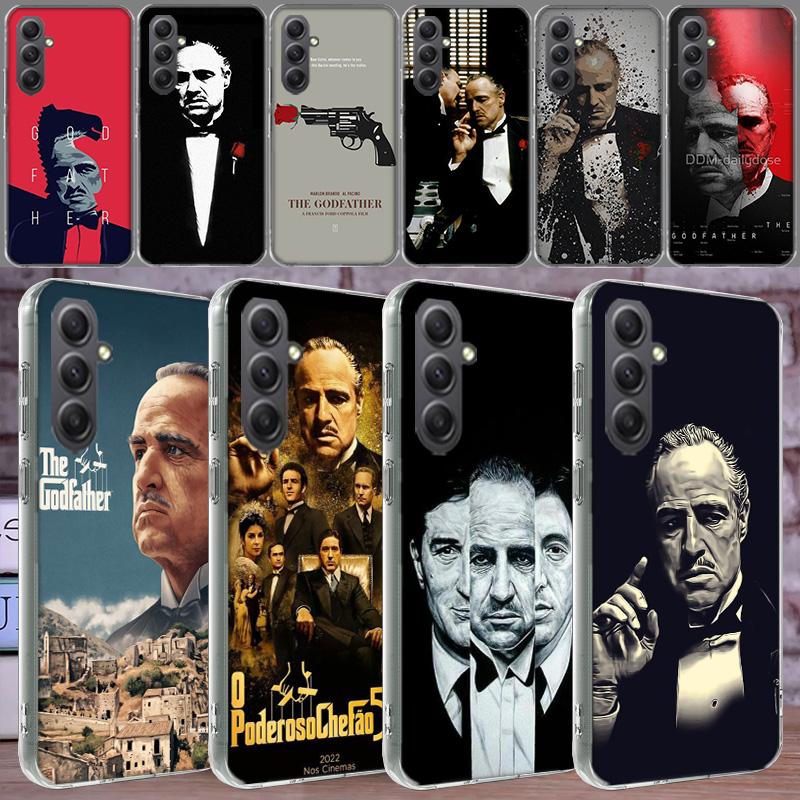 -The Godfather Phone Case for Samsung A16 A26 A36 A56 A17 A37 A57 A07 A06 A02S A03 A04S A05S Galaxy Note 20 10 A50S A71 A51 A31
