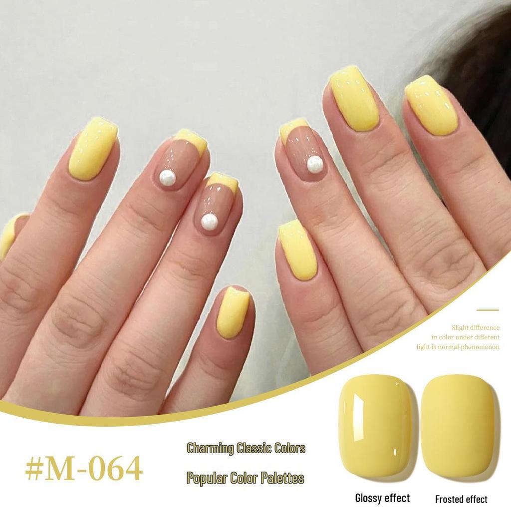 2025 New Japanese Colors UV/LED Nail Gel Set for Salon Manicure