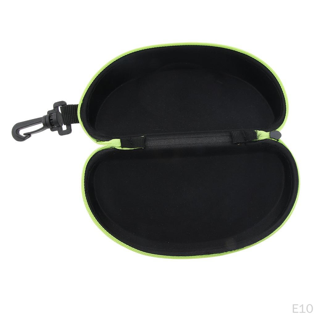 2 EVA Glasses Cases with Hanging Hook for Sports Sunglasses Eyeglasses