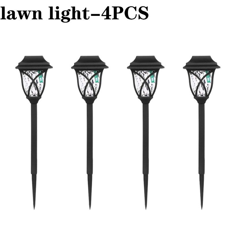 Solar Garden Lights Waterproof Outdoor Yard Lawn Decor LandscapePathway Lights for Yard Garden GrassDecoration with Ground Stake