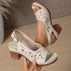 Ladies' Innovative and Fashionable Women's Shoes Are Versatile for Daily Travel, Durable and Elegant, Bohemian (ethnic Style), Double Buckle