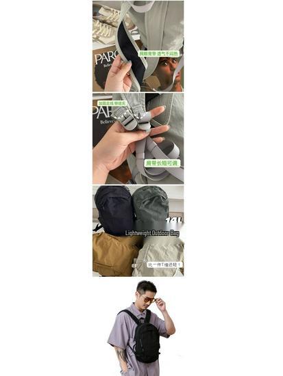 Lightweight Outdoor Minimalist Waterproof Backpack with Large Capacity