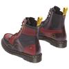 DR. Martens Leder Vintage Vielseitig Klassisch Mode Kurze Martin Stiefel Unisex Stiefel Schwarz Rot 31836146