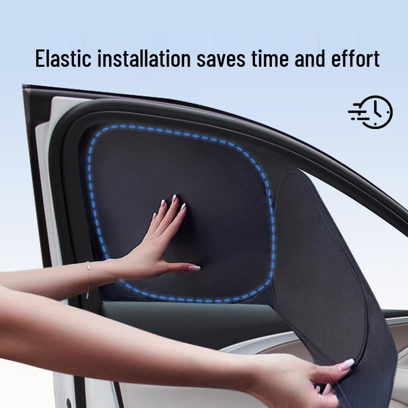 BYD Series Car Window Privacy and Sunshade Curtain - Full Coverage, Heat Insulation, UV Protection.