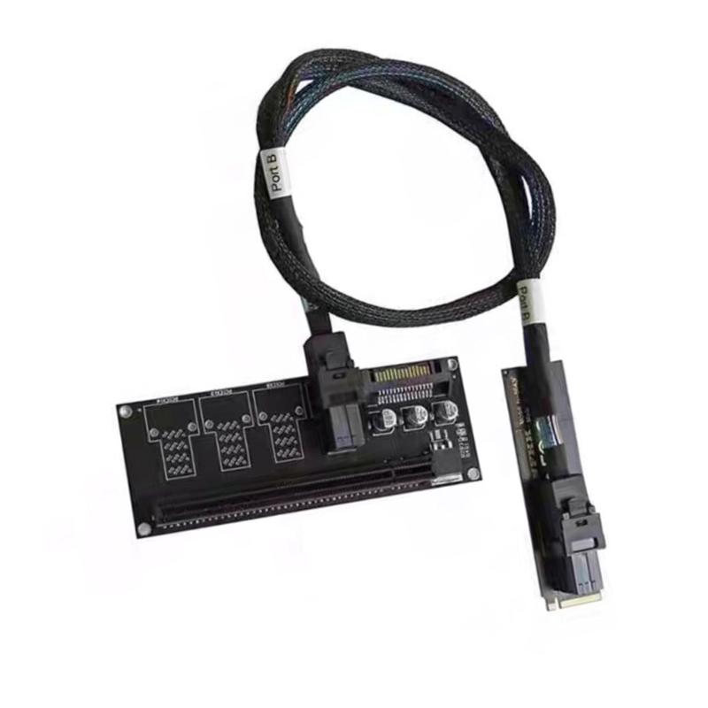 M.2 NVMe To PCIe3.0 SSD PCIE X1 X4 X16 Adapters Card PCIE Expansion Cable For Splay Card SSD Pcie Adapters