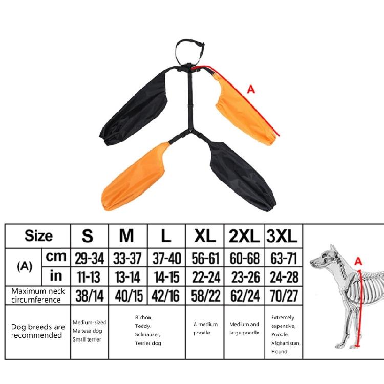 Waterproof Leggings for Dogs Protective Sleeves for Front Rear Legs Durablity