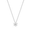 [Puremond] Lucky Lock 3WAY Horseshoe Silver Necklace OTN223303DWW