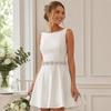 Silver Wedding Dress Belt Luxury Women Waistband All-match Bridal Rhinestone Belt  Woman Dresses