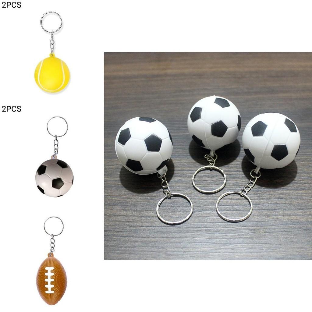 Trending Pu Basketball Keychain Foam Soccer Kids Sports Toy Decorative Pendant Activity Small Gift