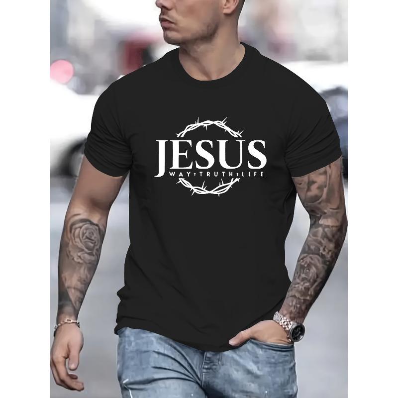 

Men S Versatile T-Shirt, a Stylish And Casual Short-Sleeve Top with Fashionable Prints for Upscale Men S Clothing S чёрный