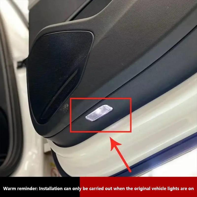 2Pcs Suitable for Volvo V40 V60 V90 XC40 XC60 XC90 S60 S90 car LED welcome lamp projector logo ghost lamp auto parts decoration.