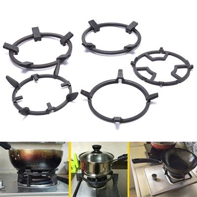 Wok Stands Iron Wok Pan Support Rack For Burners Hobs Kitchen Tool Accessories