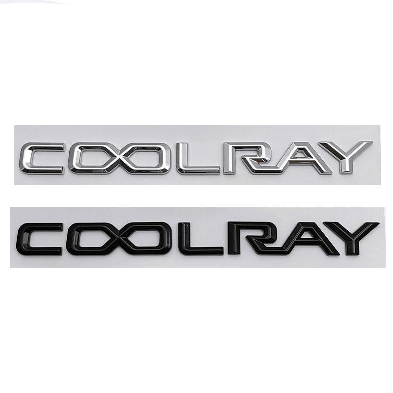 

Буквенный значок COOLRAY автомобильные наклейки Для coolray тюнингованные черные персонализированные логотипы задняя наклейка на багажник боковые части двери багажника gloss black