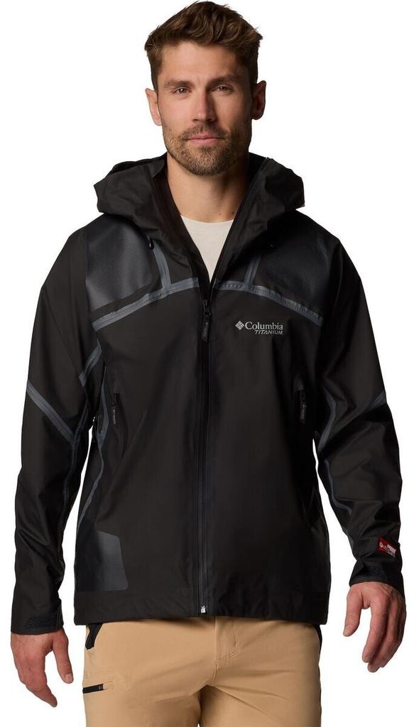 Rain Jacket Columbia Whistler Peak Shell Black