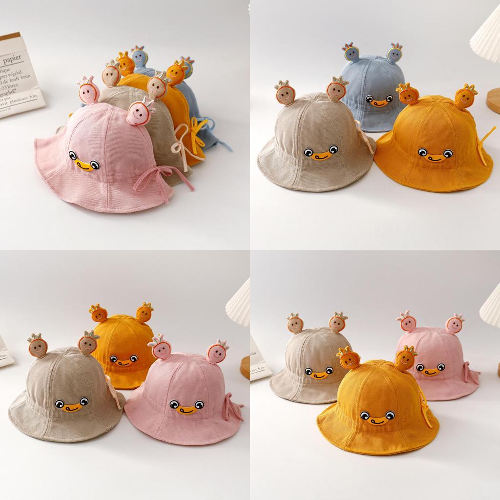 Cute Banana Eyes Sun Hat For Infants Cotton Fisherman Cap For Baby Boys And Girls