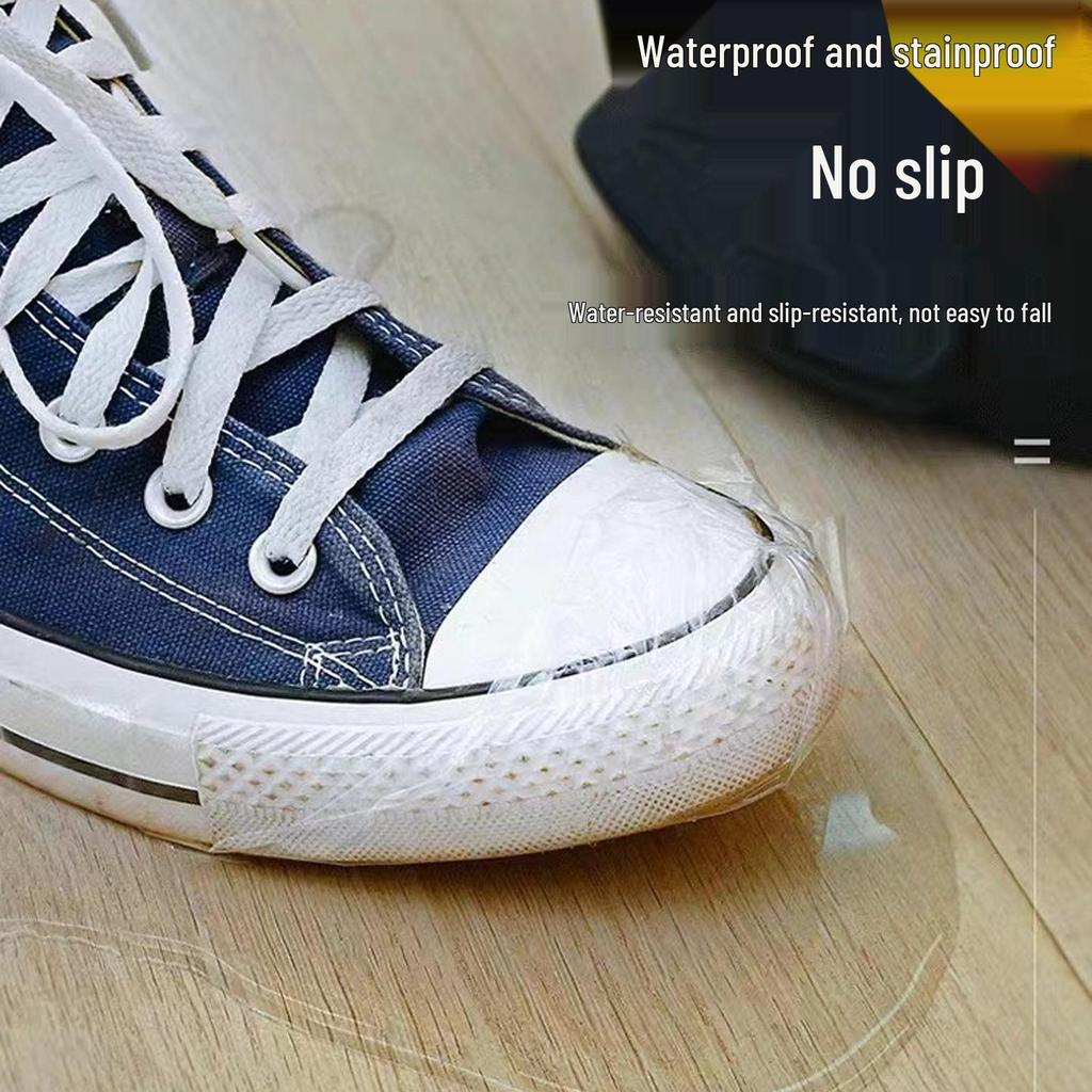 Automatischer Schuhüberzieher: Intelligente Einweg-Fuß-Step-in-Filmbox für den Innenbereich