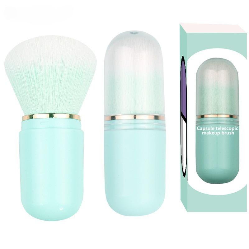 Telescopic Portable Capsule Makeup Brush - Blush Brush & Beauty Tool
