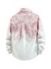 2025 Men's Loose Gradient Tie-Dye Long Sleeve Jacket, Plus Size Fashion Casual Coat
