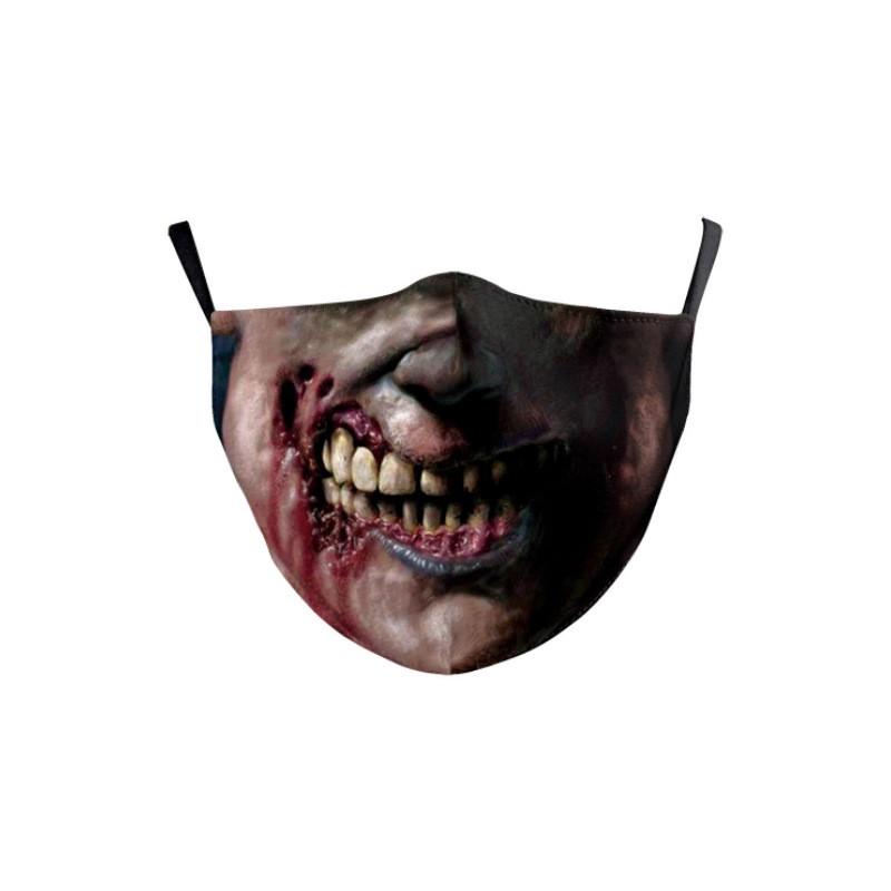 Funny Digital Print Cotton Face Mask Fashion Creative Dustproof Reusable Daily Protective Face Cover