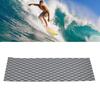 EVA Anti slip Pad Rhombus Pattern with Adhesive Tape for Deck Surfboard(gray&black stripes)