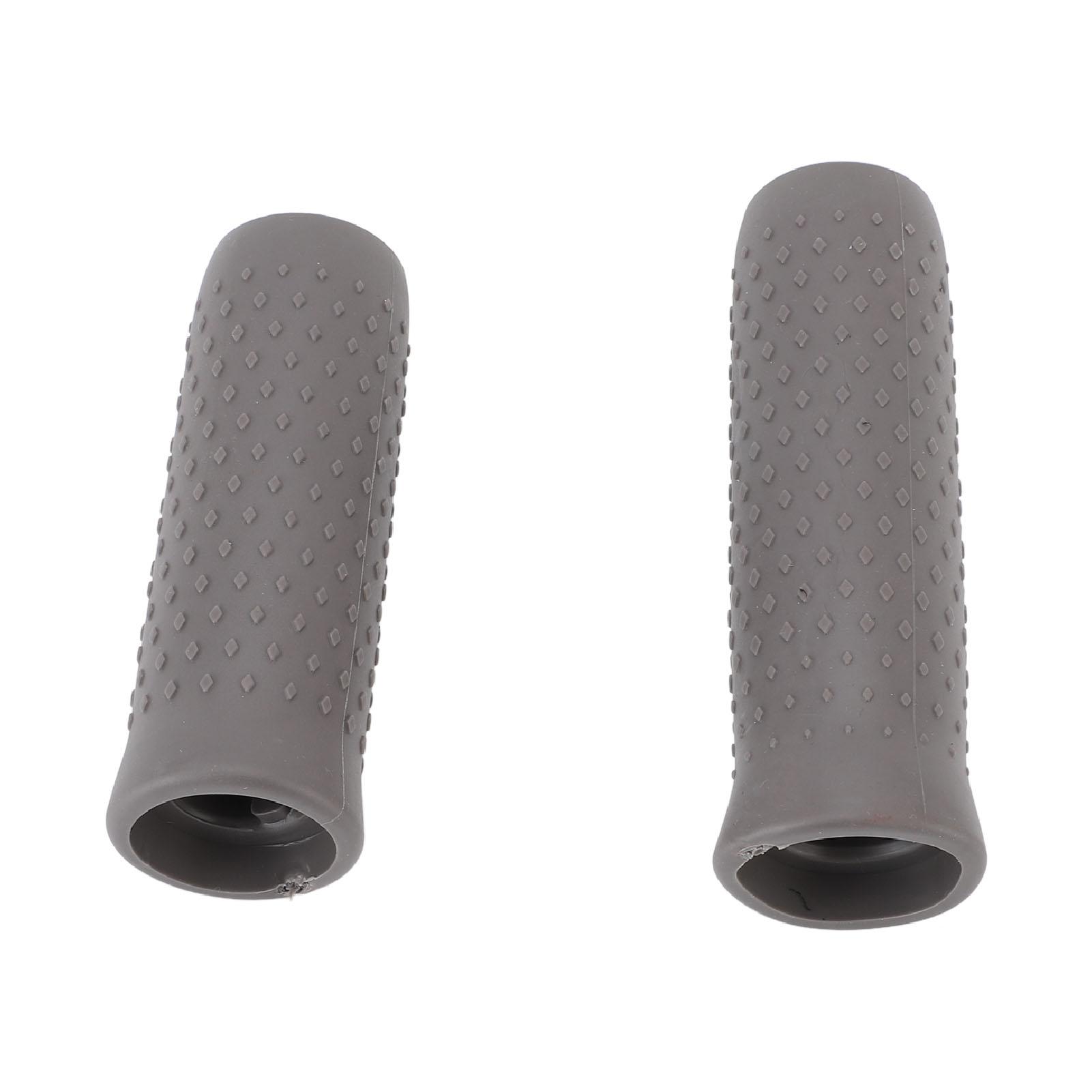 1 Pair Handlebar Grip Convex Particle Design Non Slip Comfortable Electric Scooter Handlebar Grip Replacement
