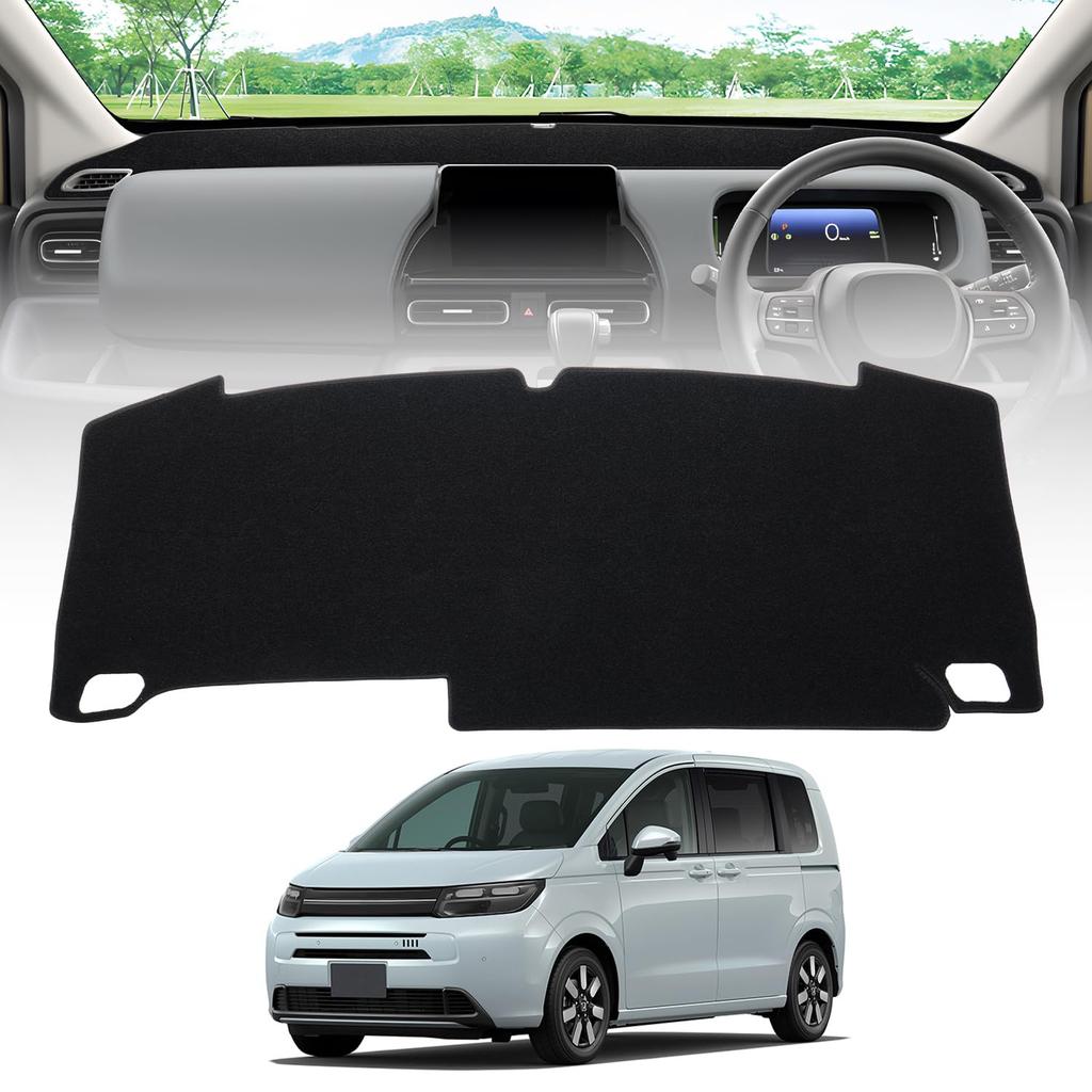 CARVANTA Dashboard Mat for Honda New Freed GT Series Compatible with 2024 for Protects Against Reduces and Prevents Deterioration Fiber Set (3rd