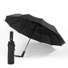 Automatic Umbrella Sun Protection Dual Purpose Strong Structure Portable Black Umbrella Travel
