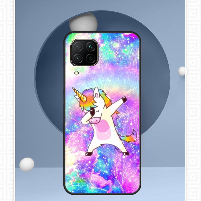 Cartoon Rainbow Unicorn For Huawei P30 P60 Pro P20 P40 Lite Nova 9 10 SE 12s 12i 11i 8i Y91 Y60 Y70 Y72 Y90 Y61 Case