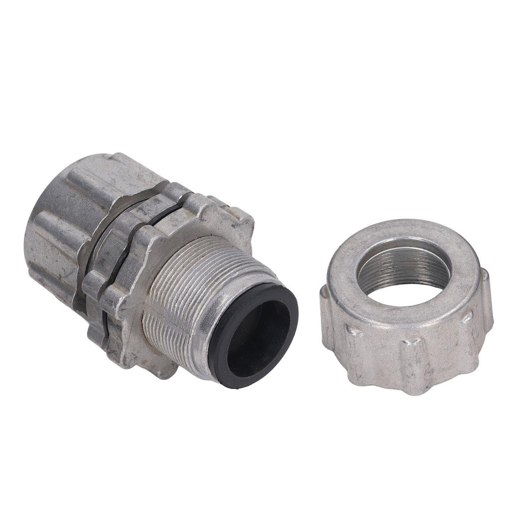 Dust Remover Pipe Connector Aluminum Alloy Solenoid Pulse Valve Quick Connector Adapter 2.54cm 1in