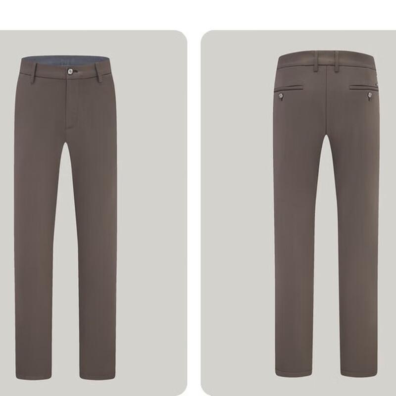 

EMZ Men s Stretch Straight-Leg Business Casual Pants 34