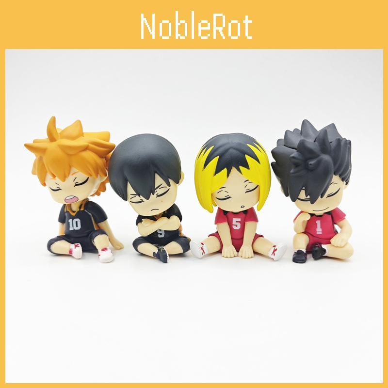 Haikyuu Toys Fun Shoulder To Shoulder Sleep Model Pvc Figure Collectible Blind Box