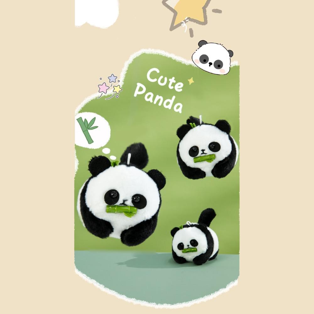 Wagging Tail Tail Wagging Panda Doll Animal Toy Pulling Rope Panda Doll  Kids