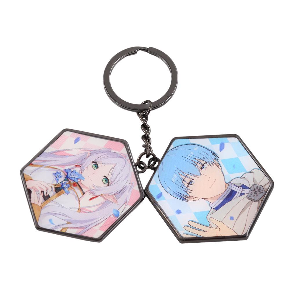 Фрирен: Аниме Двусторонний Брелок-Зеркало  Конец Путешествия  - Креативный Подарок