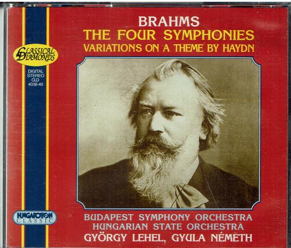 

CD BRAHMS - Brahms: Symphonies No.1/4 CLD4038 Hungaroton 1998 Hungary Classical Used