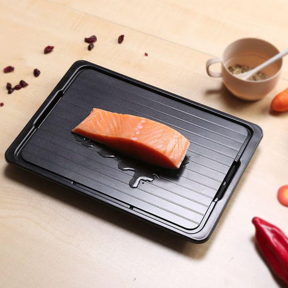 Rectangular Thawing Plate Aluminum Meat Thaw Frozen Board Fast Defrosting Tray Restaurants