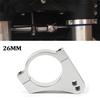 26mm Motorcycle Steering Damper Fork Frame Mounting Clamp Aluminum Alloy Bracket