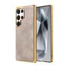 Samsung S11Ultra Electroplated Leather Pattern Mobile Phone Case S11Ultra Magnetic Cow Pattern S11Ultra Protective Case