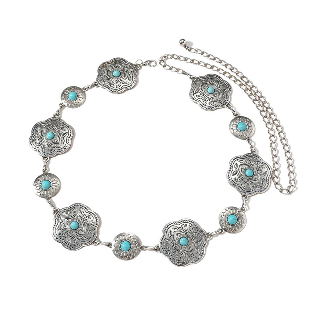New Vintage Waist Chain Women's Ethnic Bohemian Belt Body Chain