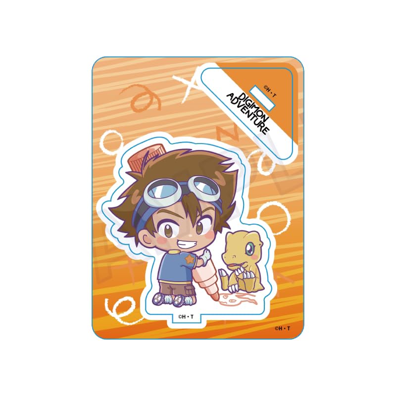 

Digimon Series Taichi Agumon Mini Character Stand Oekakikcho & ver.