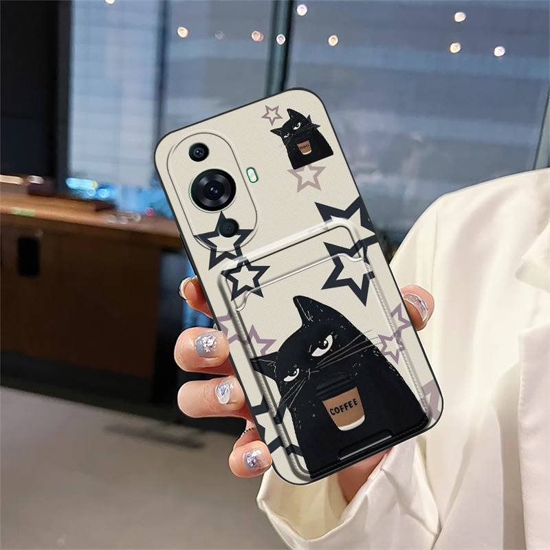 Waterproof Cartoon Phone Case For Huawei Nova11 Pro/Nova11 Ultra Silicone Anti-dust Fashion Design Durable Back Cover