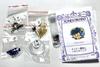 NARUMIDO Navy Rose and Ribbon Ring Bead Ring Kit