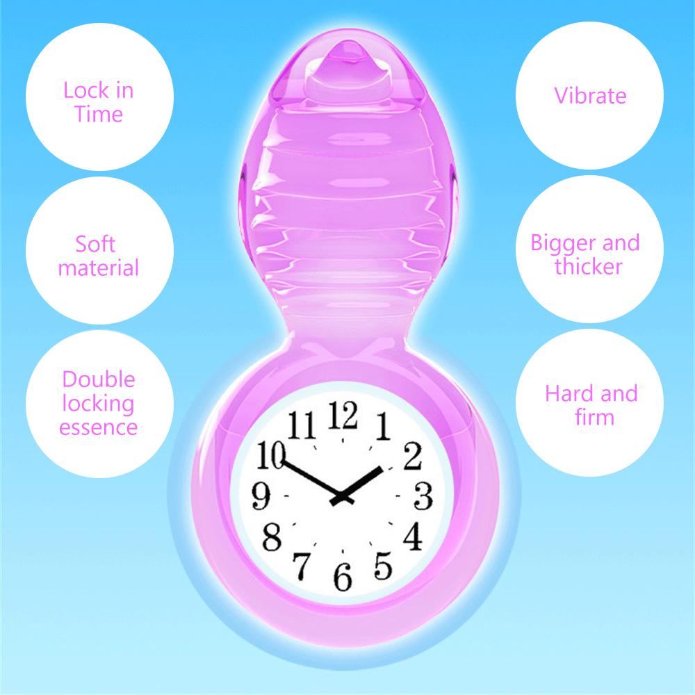 Vibrating Cock Ring Clitoral Stimulator Strong Penis Erect Cock Ring Cage Erection Enhance Delay Ejaculation Sex Toys For Men