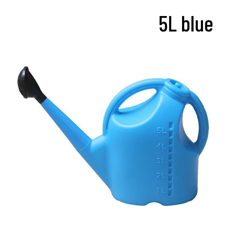 Large Capacity Garden Watering Can with Long Spout and Thickened Plastic