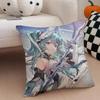 Fashion Animated AAether Gazer ICONS Cushion Cover Throw Pillow Cover Hidden Button Durable Polyester Chair Cushion