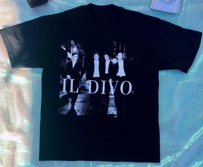 IL DIVO BAND WELTTURNEE 2006 KONZERT Shirt Unisex Schwarz S-5XL 1V1110