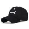 Smile Embroidered Polyester Cap Sun Shade Men Women Outdoor Sports Wear Daily