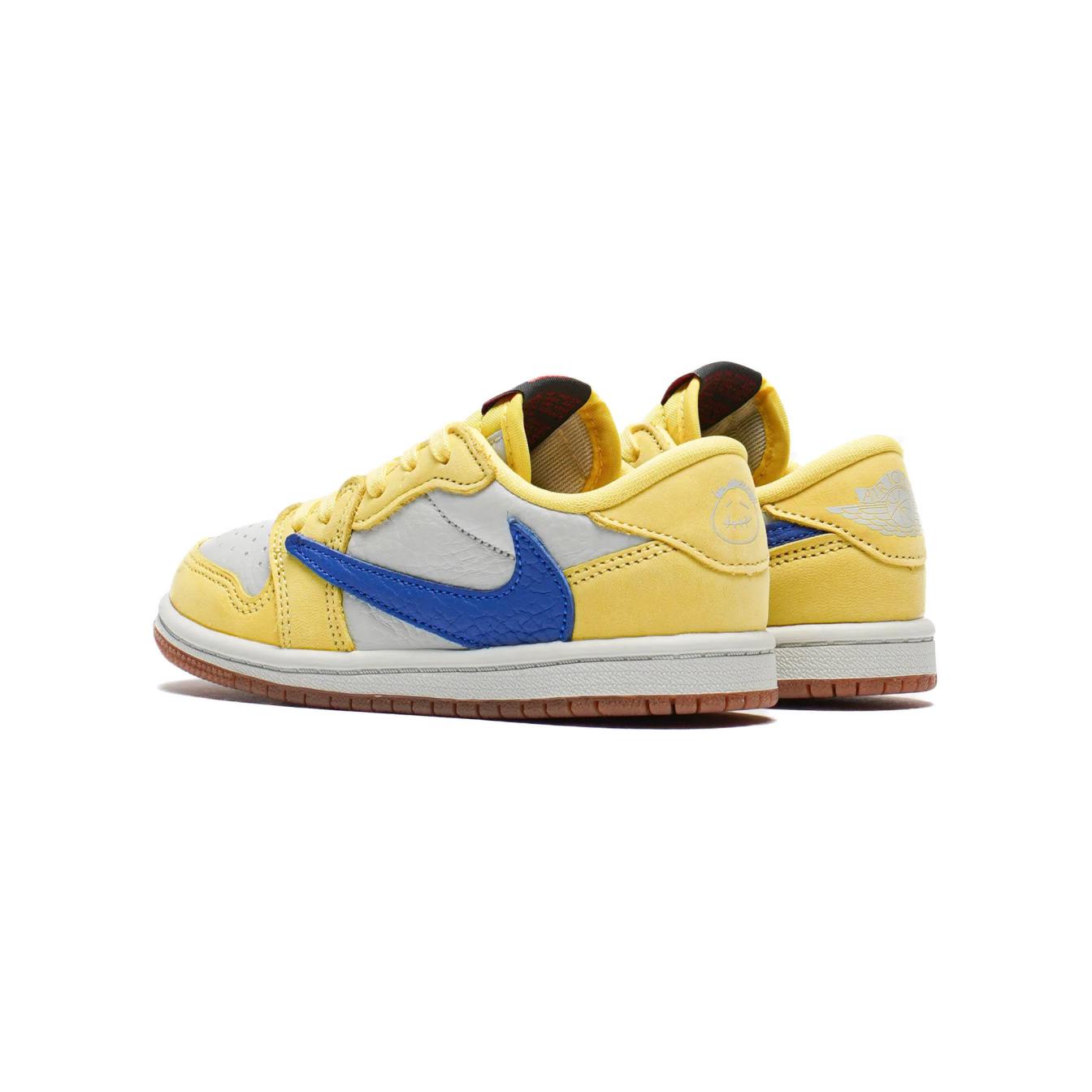 

New Jordan 1 Retro Low OG SP Travis Scott Canary TD DZ5908-700 23.5