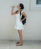 Lotsyou Nostalgia Big Backpack Black