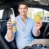 Detergente Schiumogeno Multiuso 60ml Spray per Pulizia Interni per Tappezzeria Cruscotto Sedile e Superfici in Tessuto per Auto con Spugna e Panno